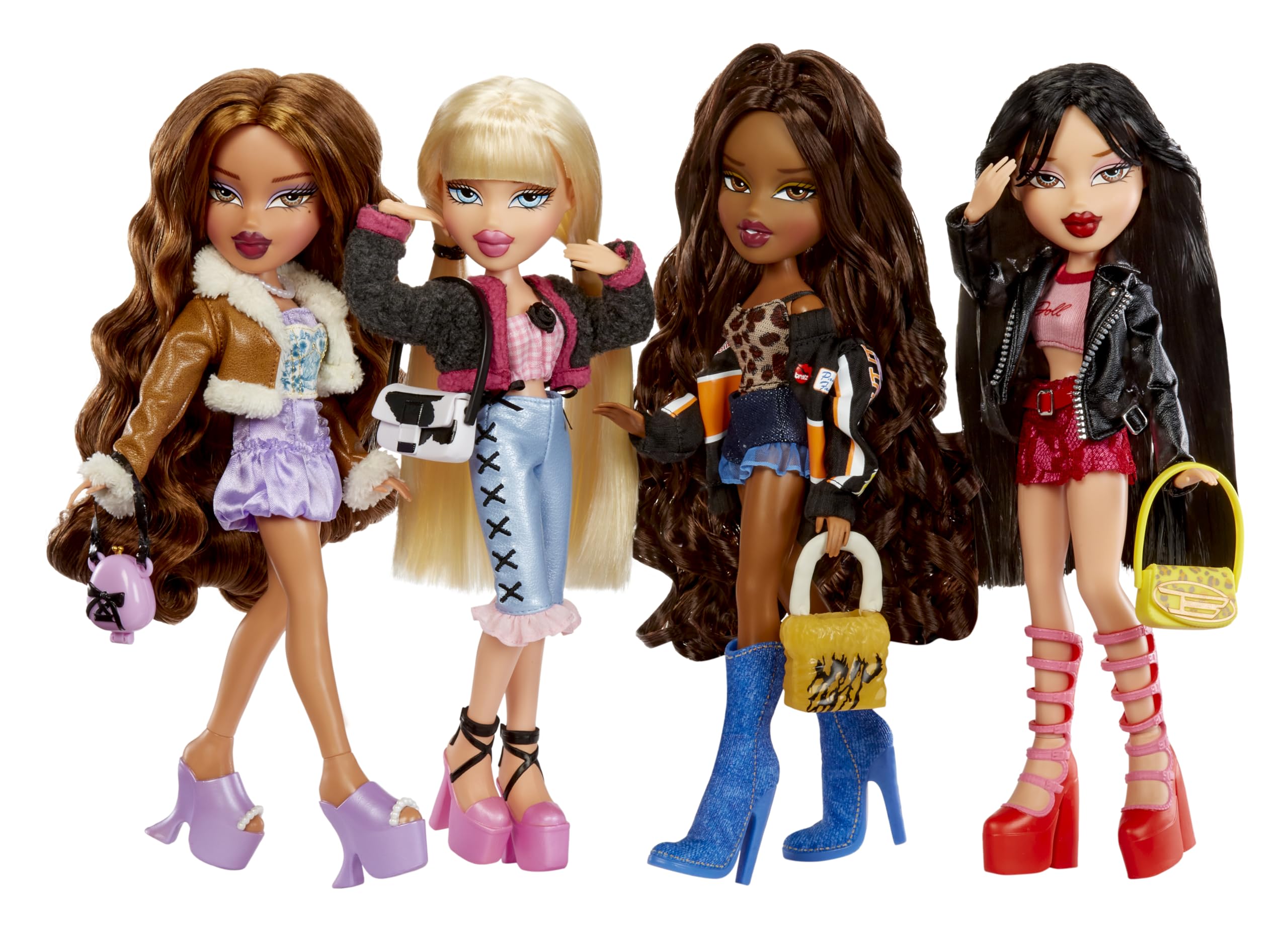 Bratz Goin’ Out Cloe handbag and sunglasses complete the look