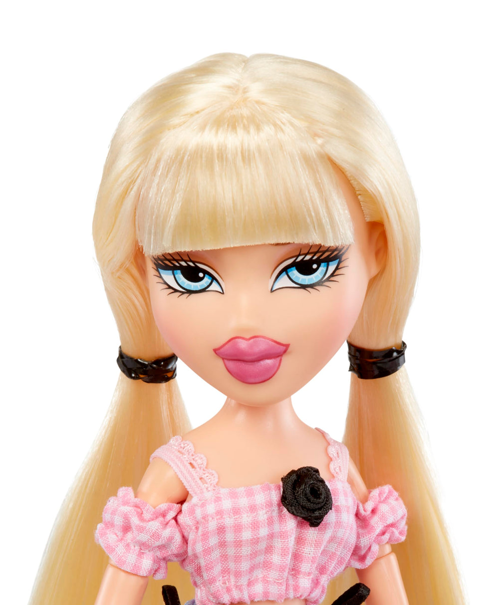 Bratz Goin’ Out Cloe pink and black strappy platforms elevate any outfit