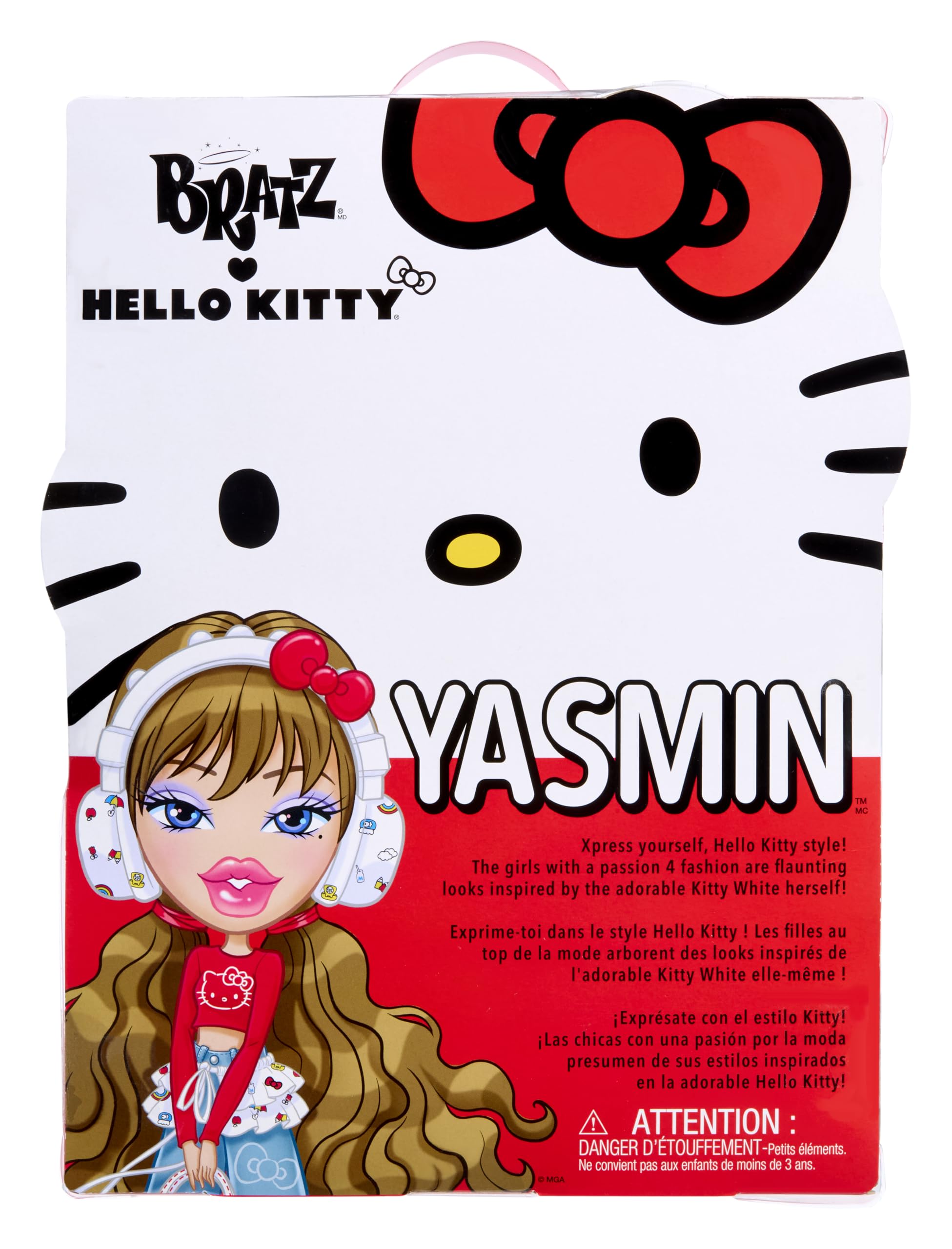 Bratz Hello Kitty Yasmin is ideal for collectors and imaginative play.
