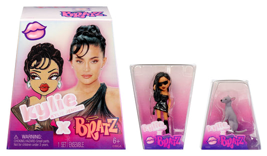 Bratz x Kylie mini figure in streetwear pose, ideal for display
