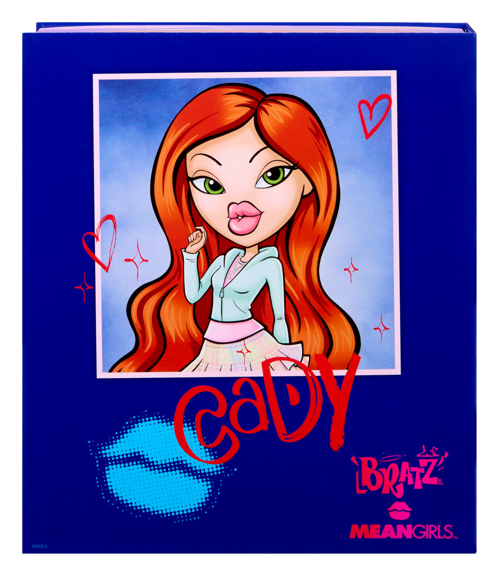 Bratz Mean Girls Spring Fling packaging and accessories showcase.