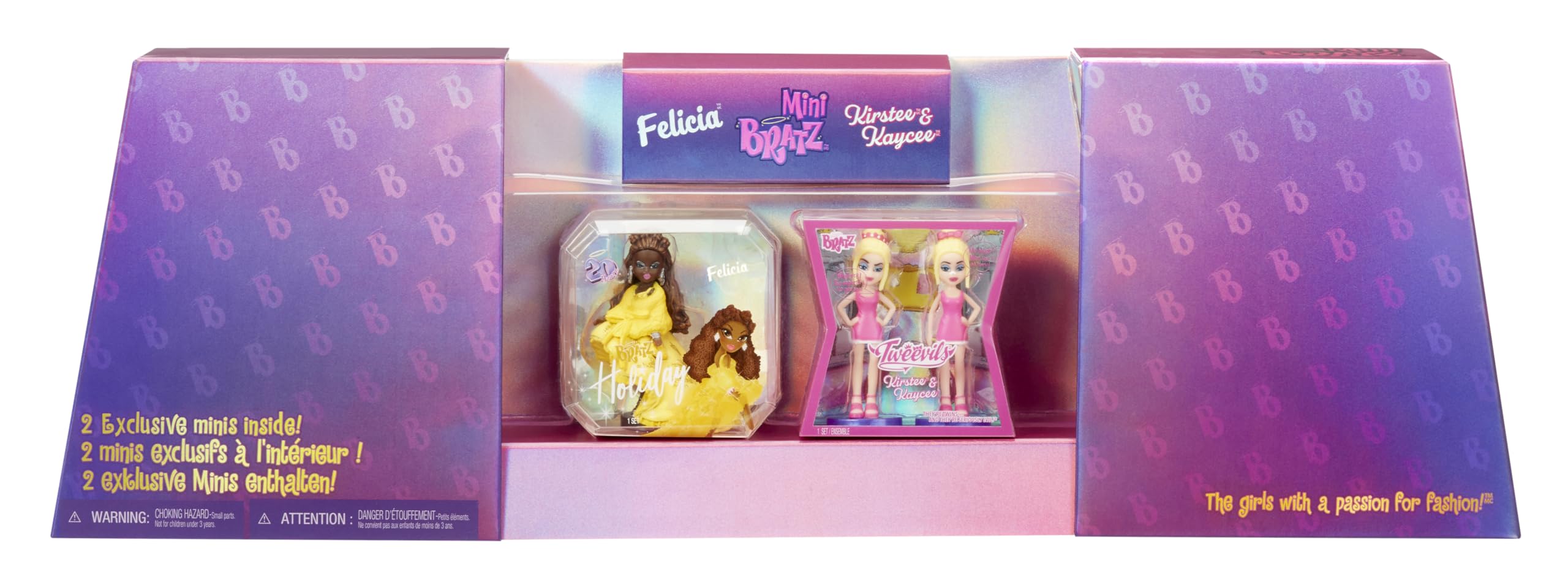 Bratz Miniverse Tweevils display figure ideal for display shelves.