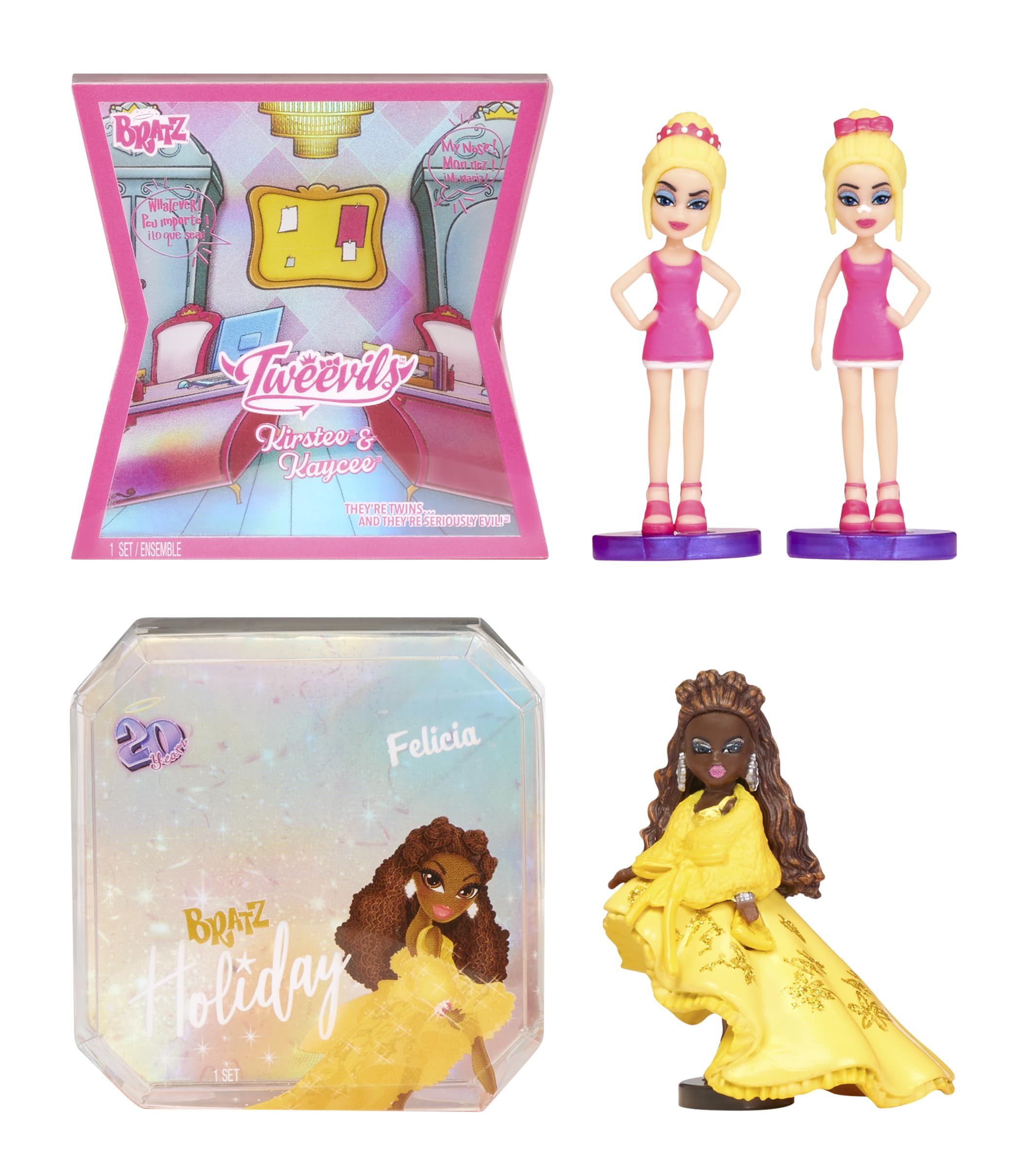 Bratz Miniverse Tweevils mini figure with crisp detailing for collectors.