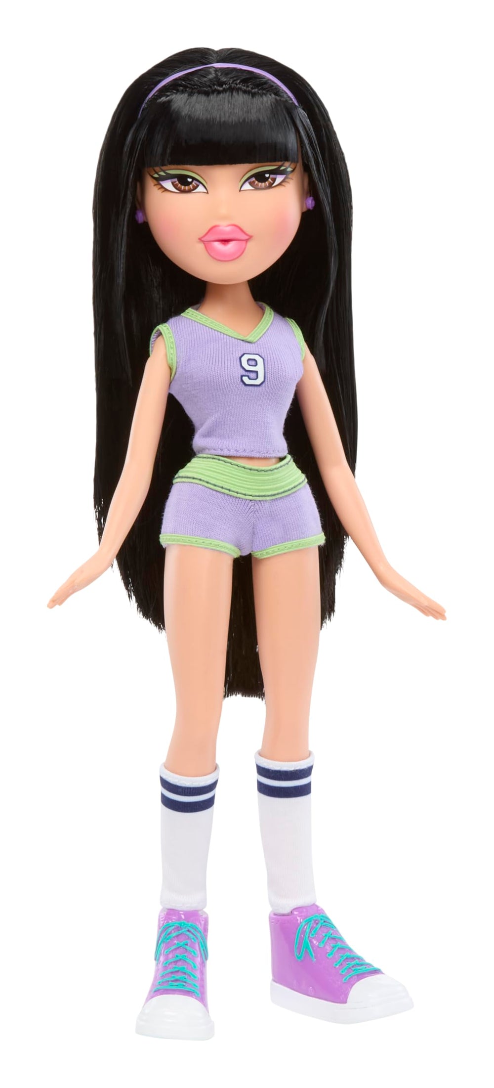 Bratz Play Sportz Jade implies collectability with a five-doll lineup.