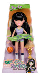 Bratz Play Sportz Jade in cropped lavender jersey ready for on-court style.