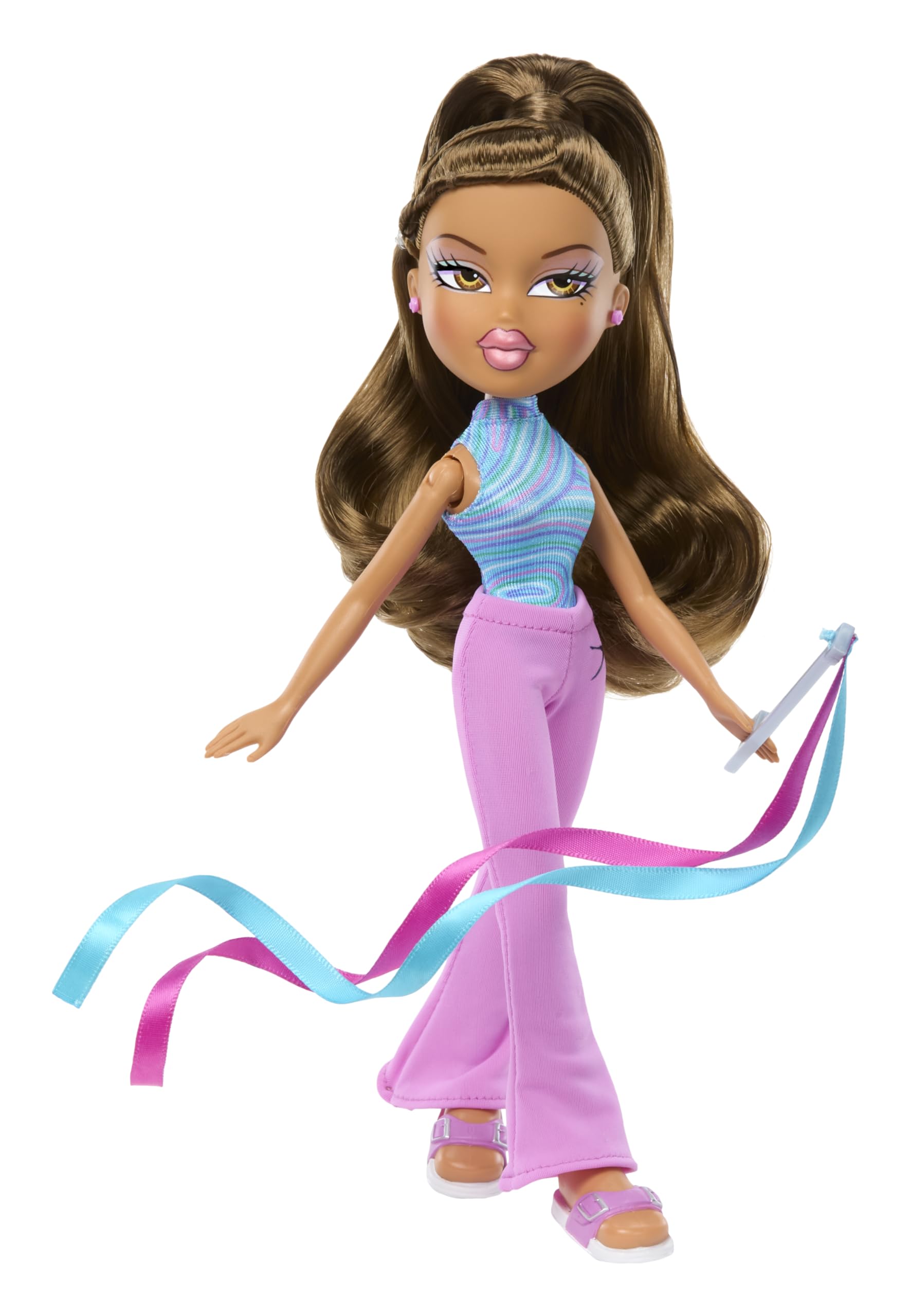 Yasmin ribbon accessory adds a dazzling routine finish