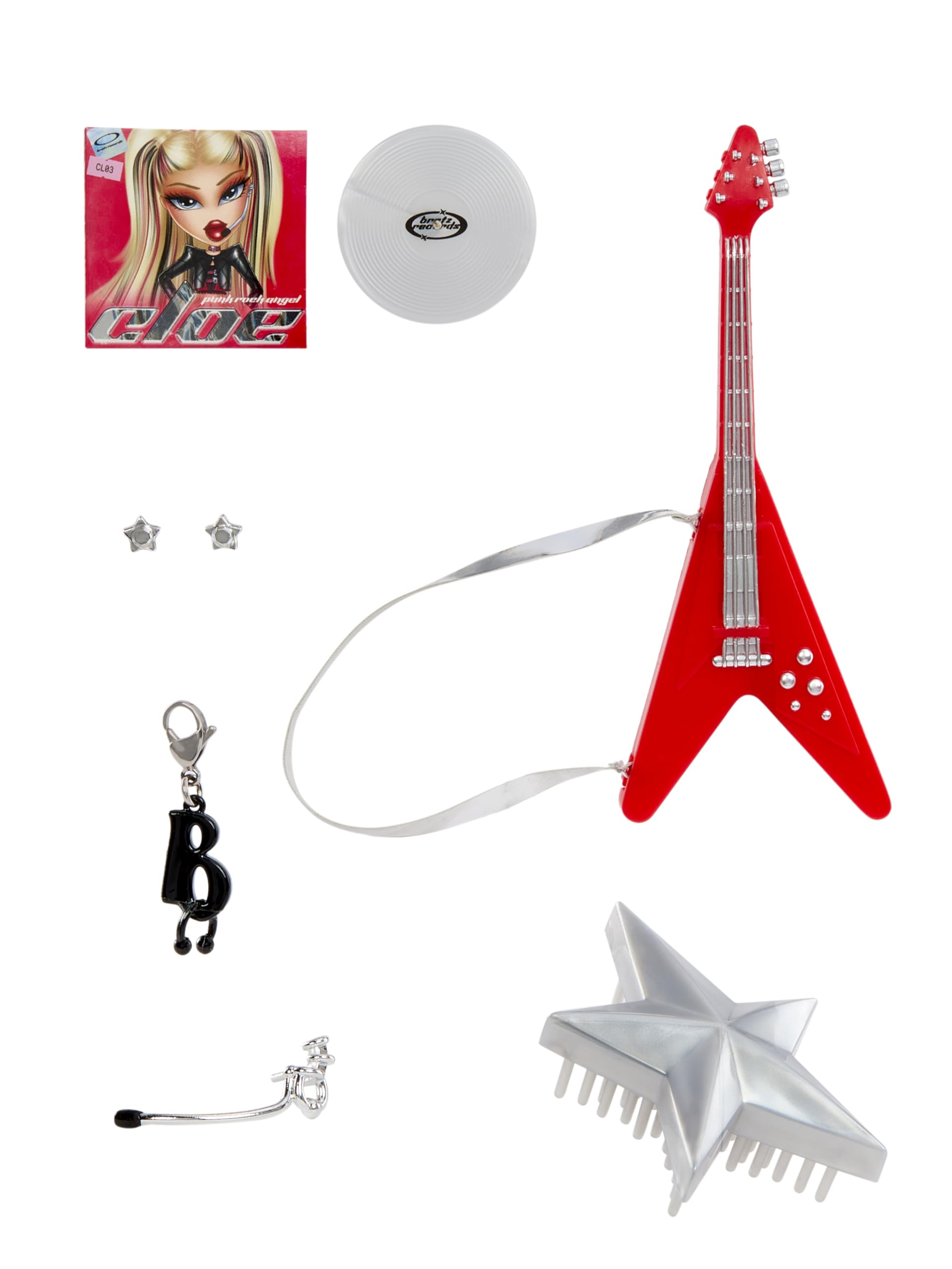 Bratz Pop Starz Cloe packaging display showcases collectible presentation