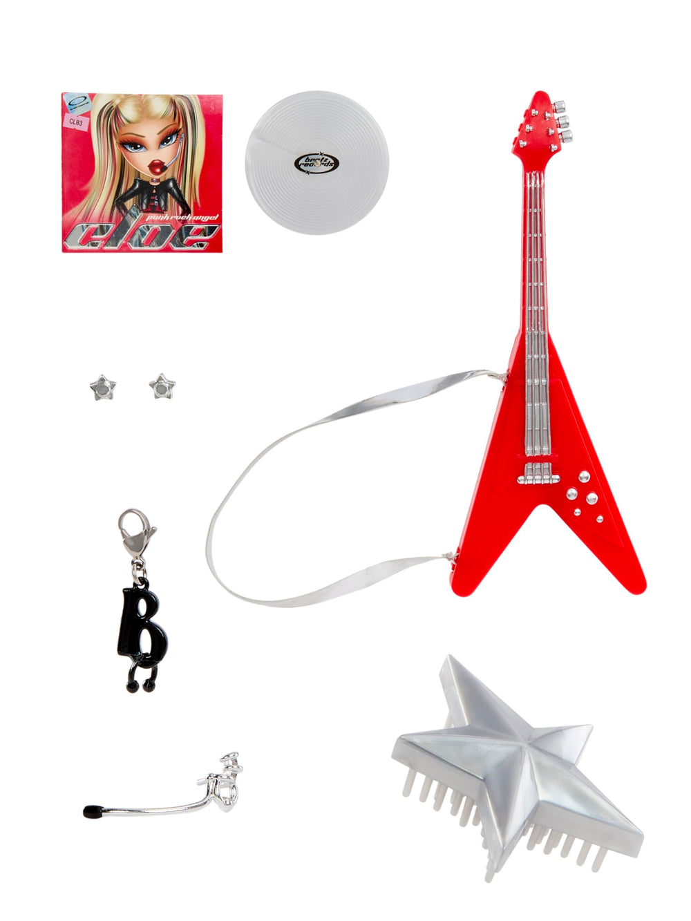 Bratz Pop Starz Cloe packaging display showcases collectible presentation