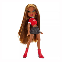 Bratz Rock Angelz Sasha 20 Yearz packaging with illustrated poster.