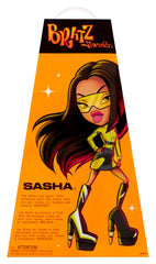 Bratz Scorchin' Sasha long blunt hair supports versatile styling.
