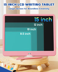 Bravokids doodle board side angle demonstrating portability and durable rounded corners
