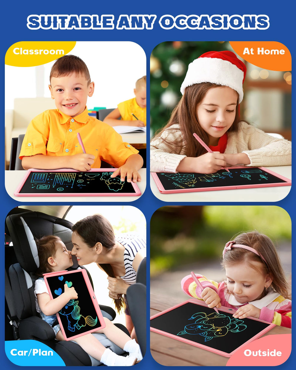 Bravokids portable kid-friendly design fits bags for travel