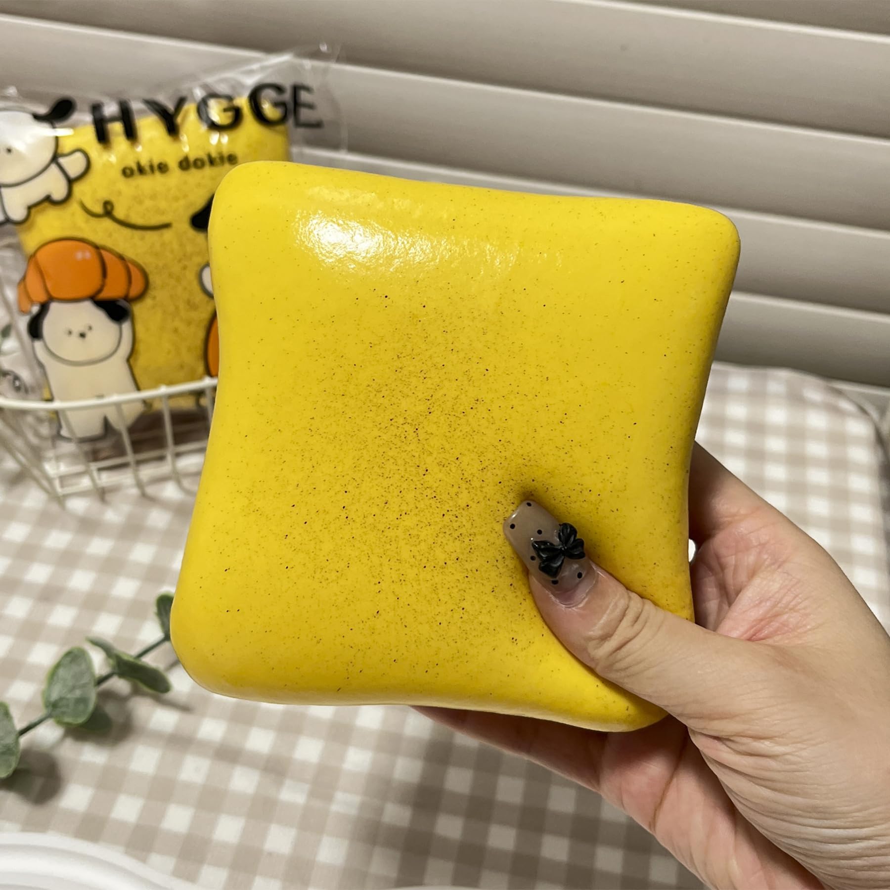 Bread Butter Squishy packaging idea to delight recipients