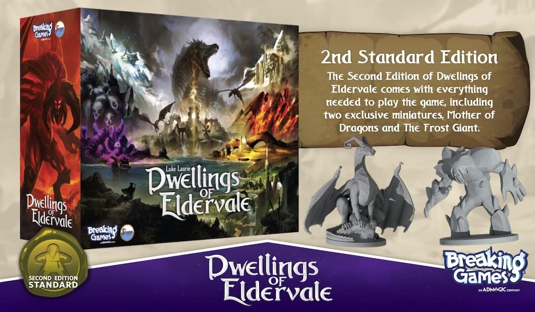 Breaking Games Eldervale dragon and wizard figures elevate epic battles.