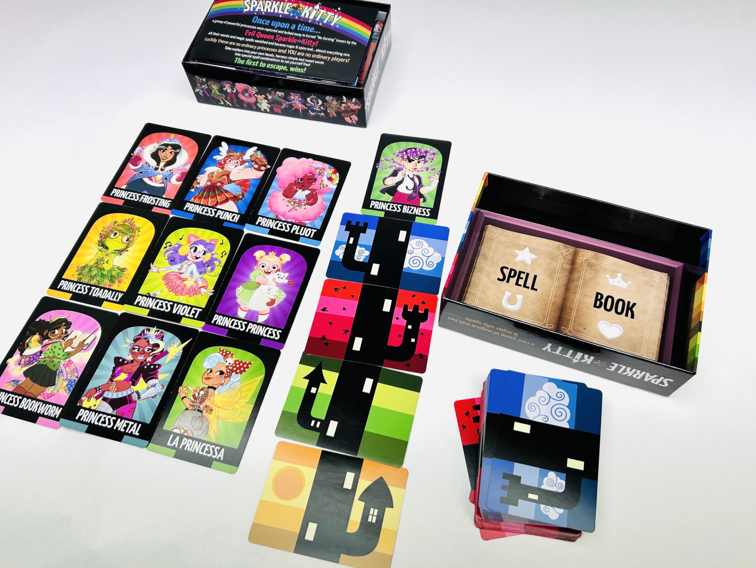 Sparkle Kitty tower escape action captures fast paced play and laughter.