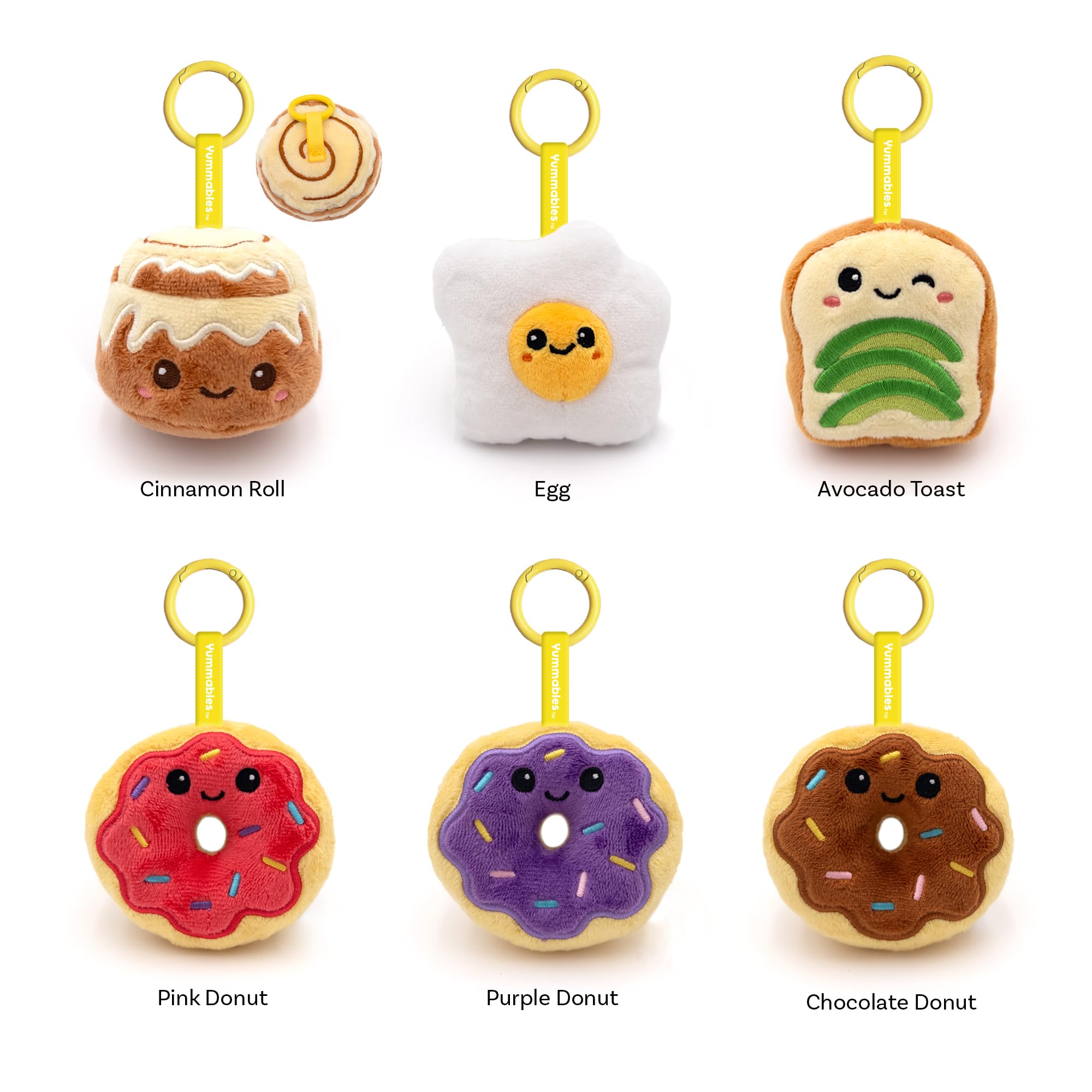Brekkie Pals bacon plushie—collectible breakfast buddy to brighten keys