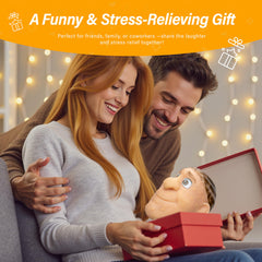Brenzo portable squeeze toy for adults for on-the-go relief