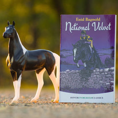 Breyer Freedom Series packaging with horse and book set ready to gift
