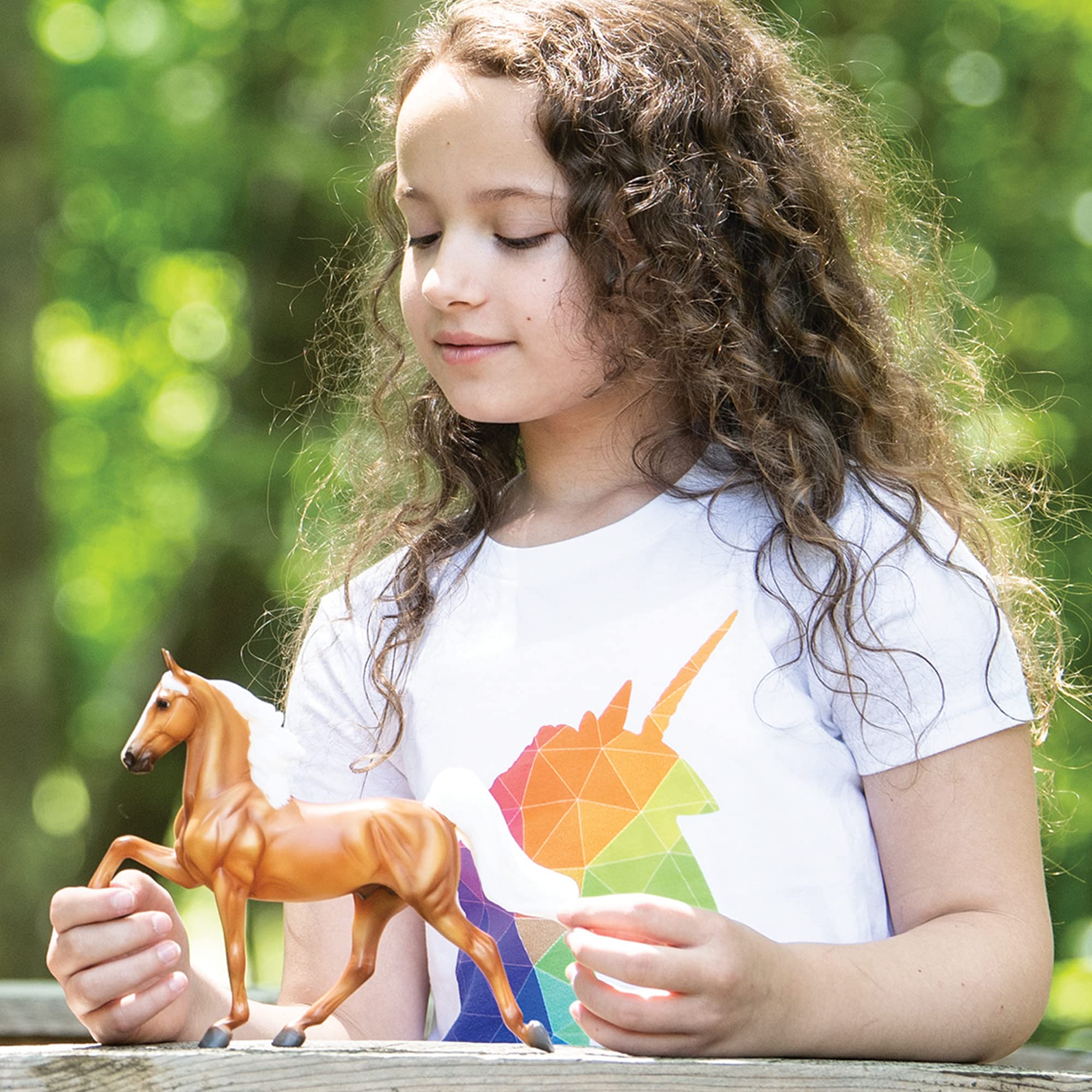 Breyer Freedom Series Palomino Saddlebred in motion invites storytelling adventures