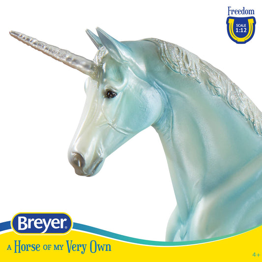 Breyer Le Mer with glittering mane invites storytelling and role-play adventures.