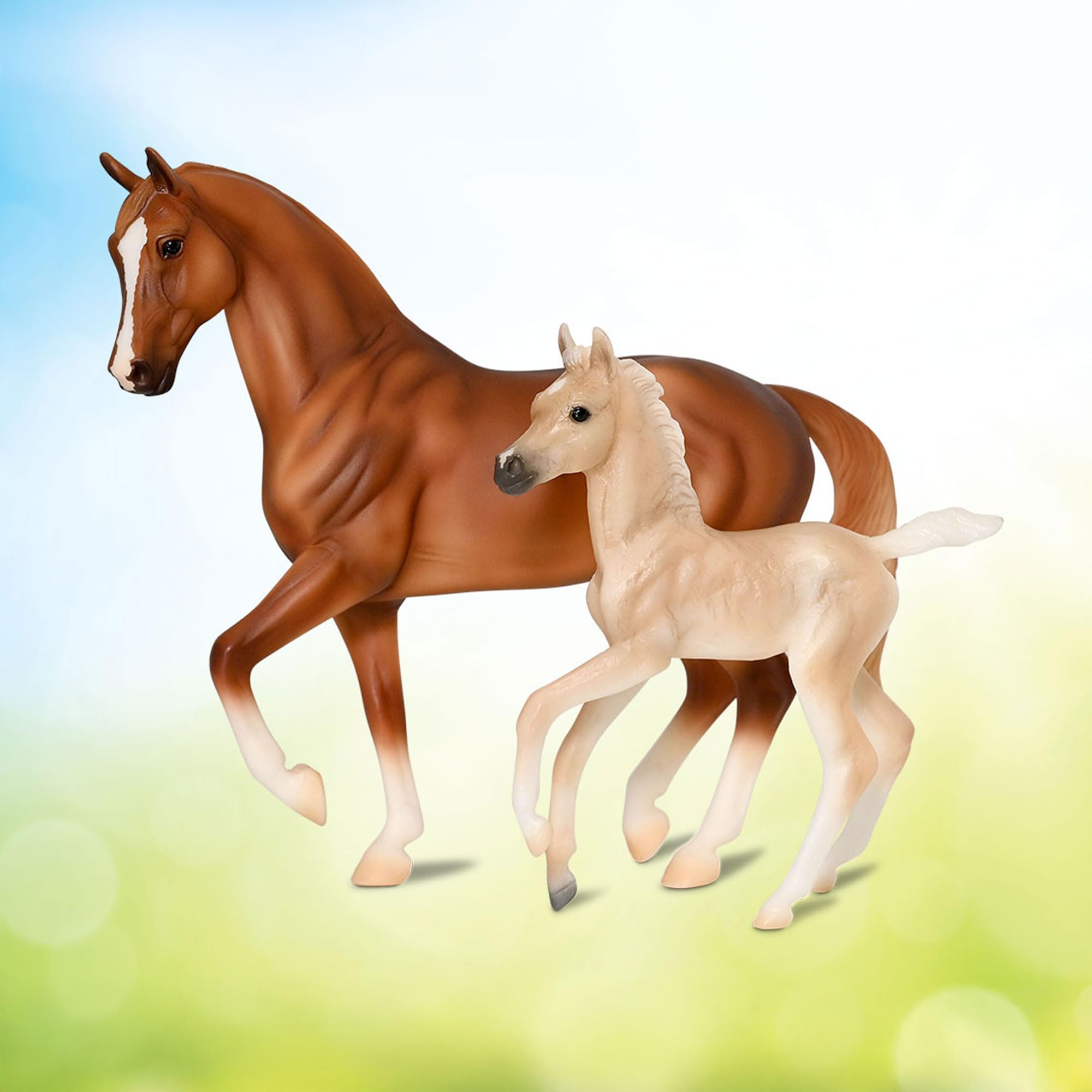 Breyer Power and Precision foal 1:12 scale, perfect for storytelling and collection.
