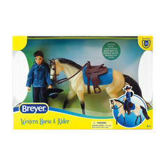 Breyer Saddle pad provides colorful, realistic riding gear for play.