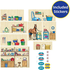 Breyer Stablemates Deluxe Animal Hospital durable handcrafted finish fosters long-lasting play.