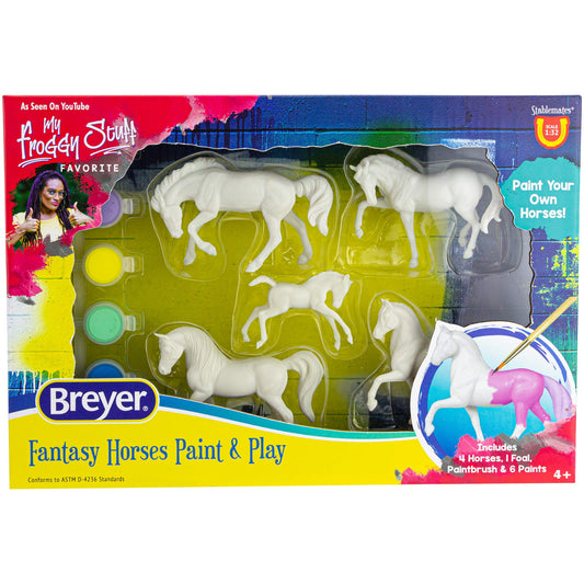 Breyer Stablemates fantasy paint set packaging ready for creative painting sessions.