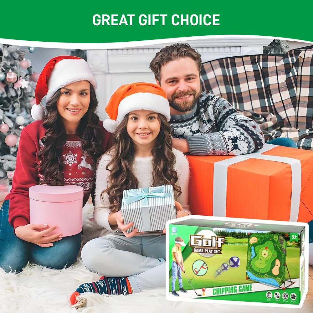 Brezzolife indoor outdoor golf game supports versatile family play.