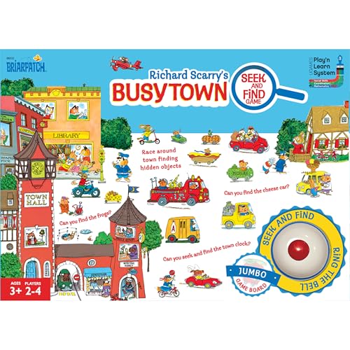 Briarpatch Busytown giant board, ideal for floor play.