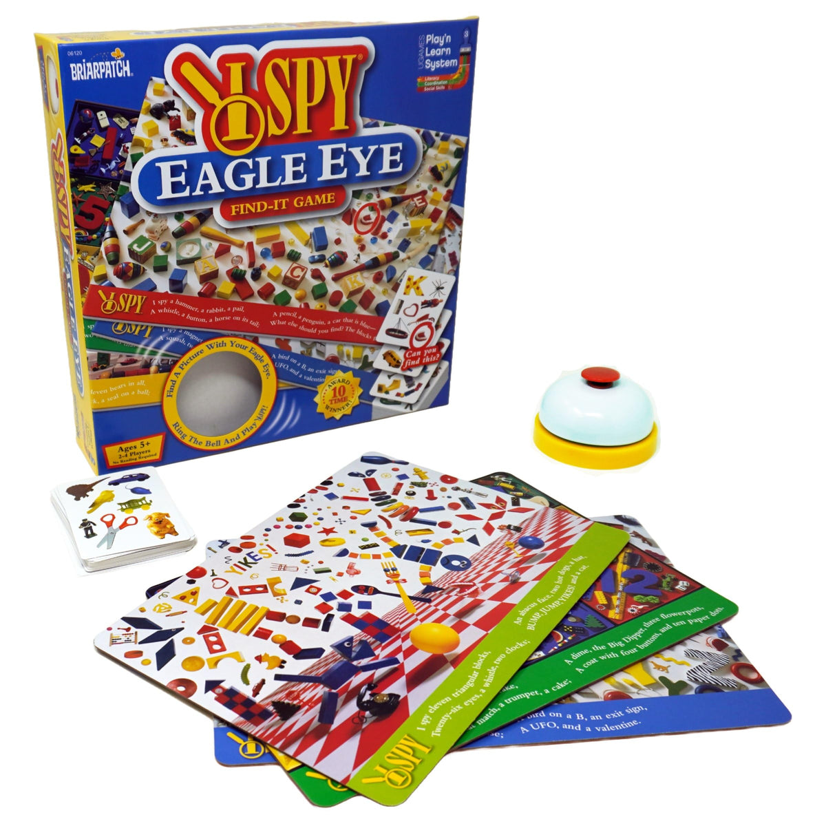 Briarpatch I Spy Eagle Eye board shows the matching item on the grid.