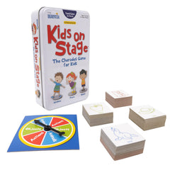 Briarpatch Kids on Stage 100 cards offer varied charade ideas for kids.