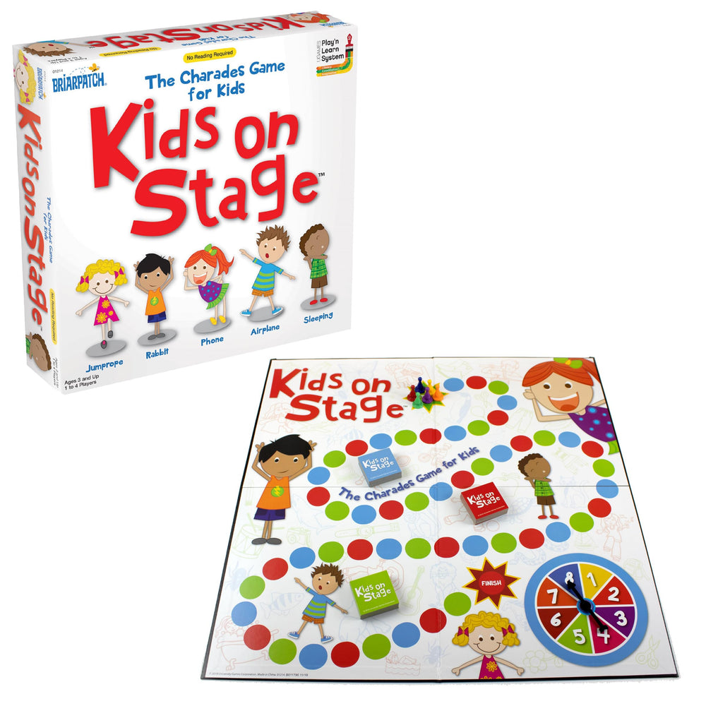 Briarpatch Kids on Stage: child acting on stage to build social skills.