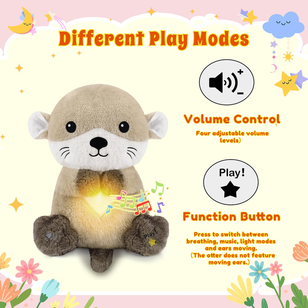 BRICHOEE soft plush material is comforting to touch for cuddling.