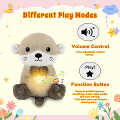BRICHOEE soft plush material is comforting to touch for cuddling.