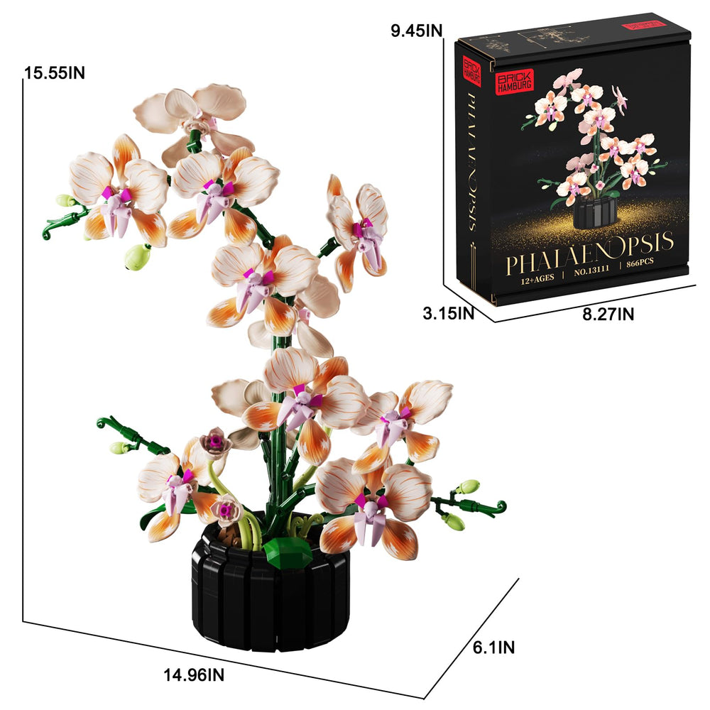 BRICK HAMBURG Never-wilting flowers display lasting decor