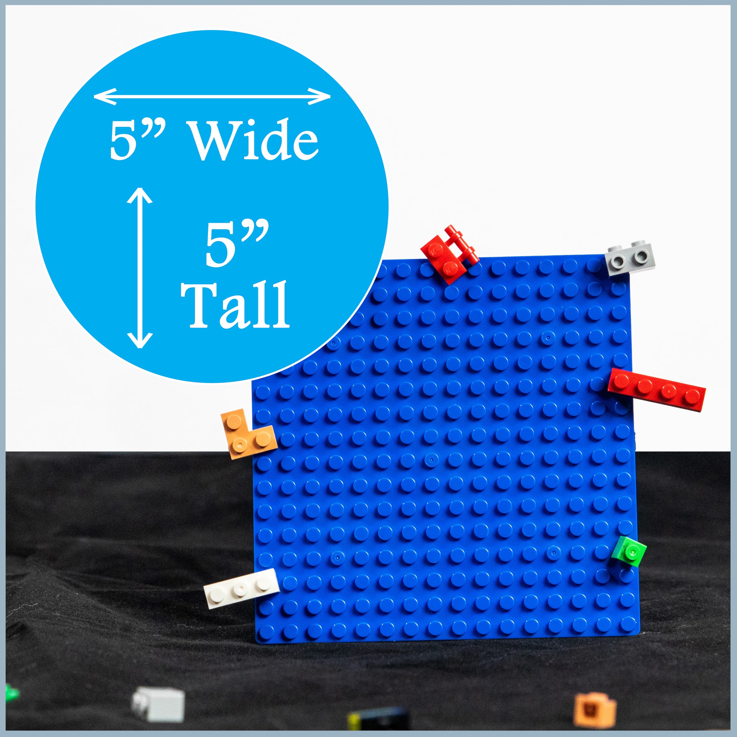 Brick Loot Classic grey baseplates ideal for neutral builds and expansions