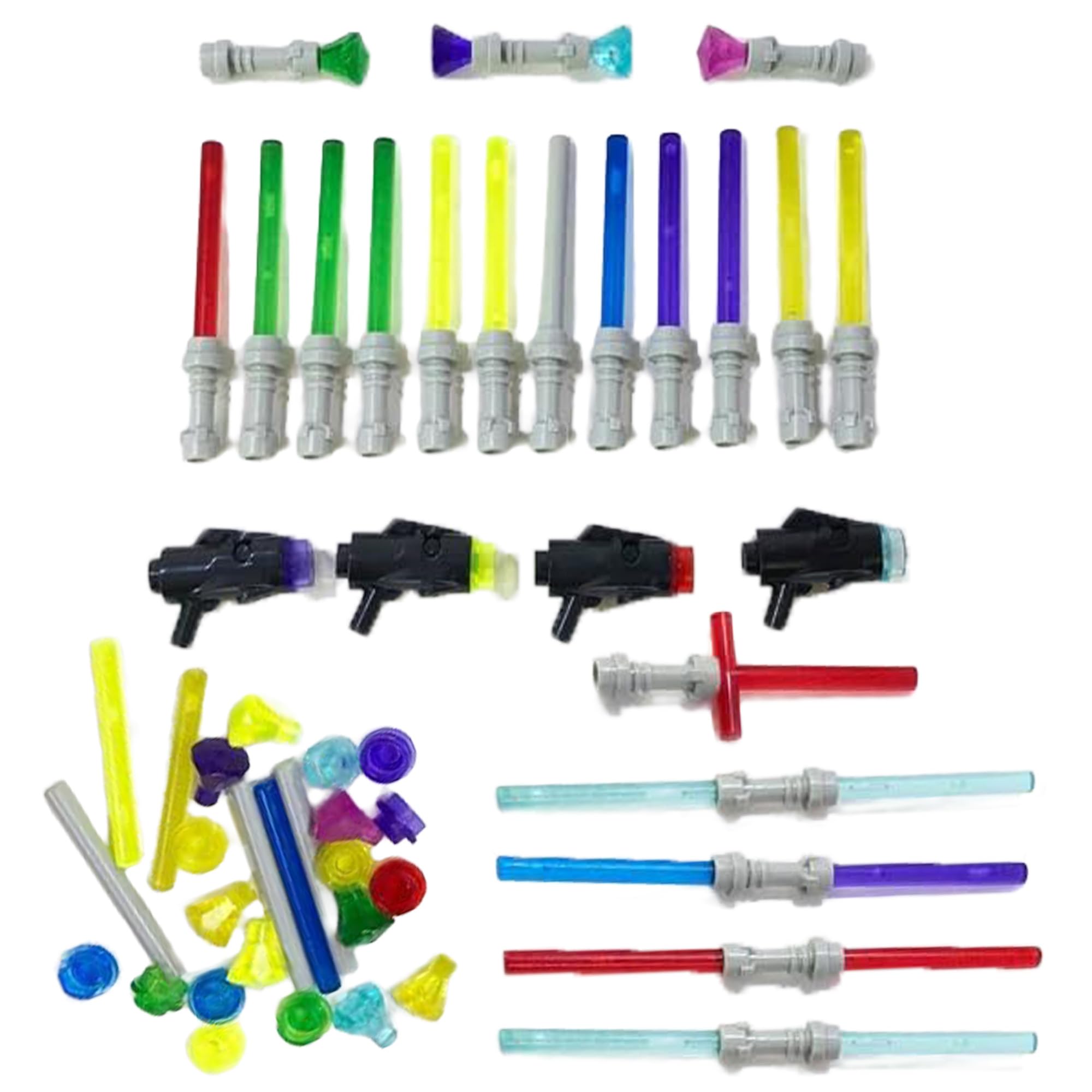 Brick Loot light sabers for LEGO minifigures boost action-packed battles.