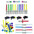 Brick Loot light sabers for LEGO minifigures boost action-packed battles.