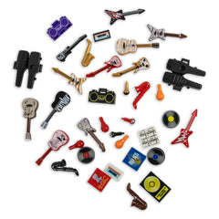 Brick Loot acoustic guitars enhance minifig band scenes with authentic detail
