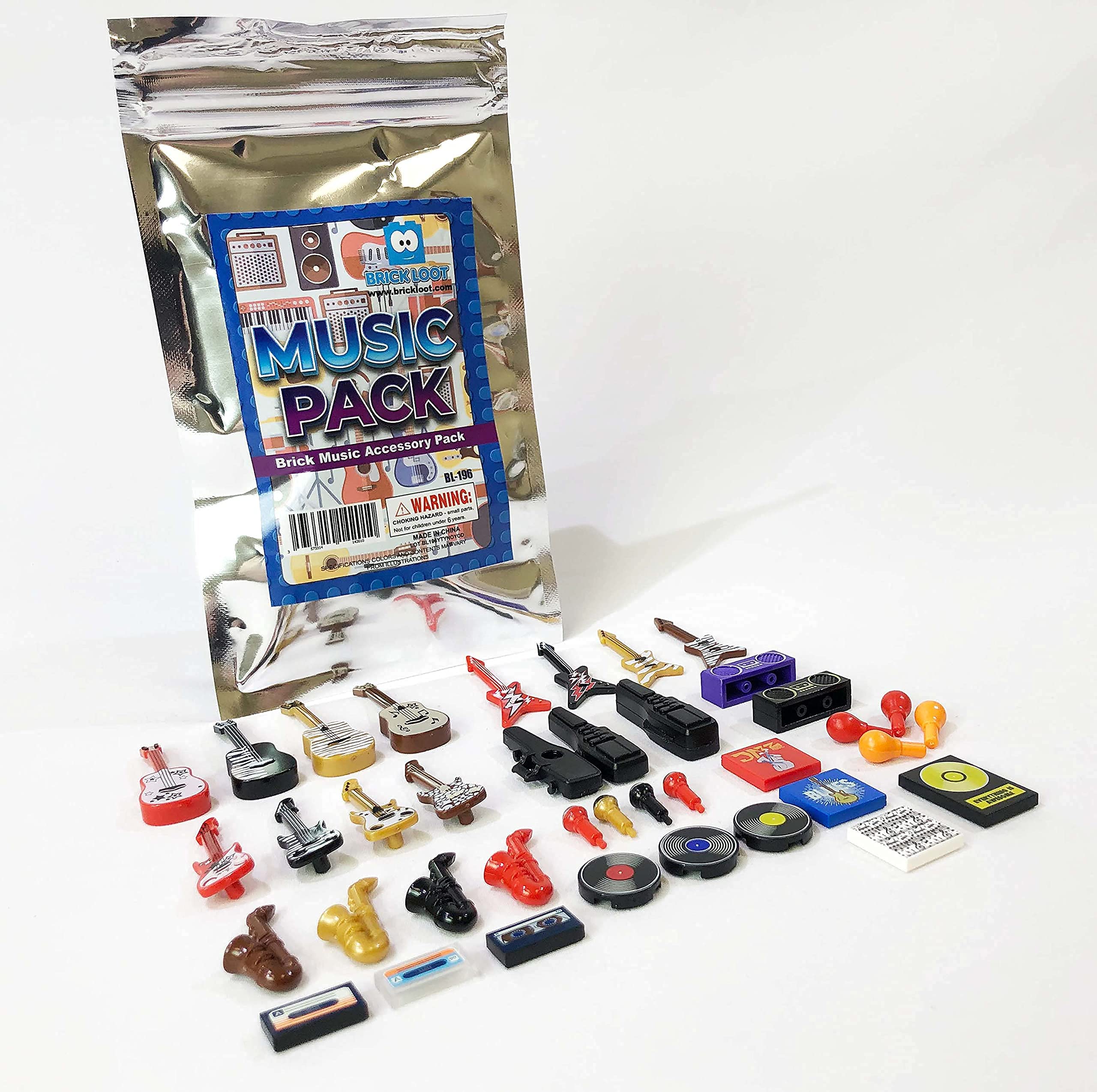 Brick Loot band setup accessories unify dioramas with a cohesive music vibe