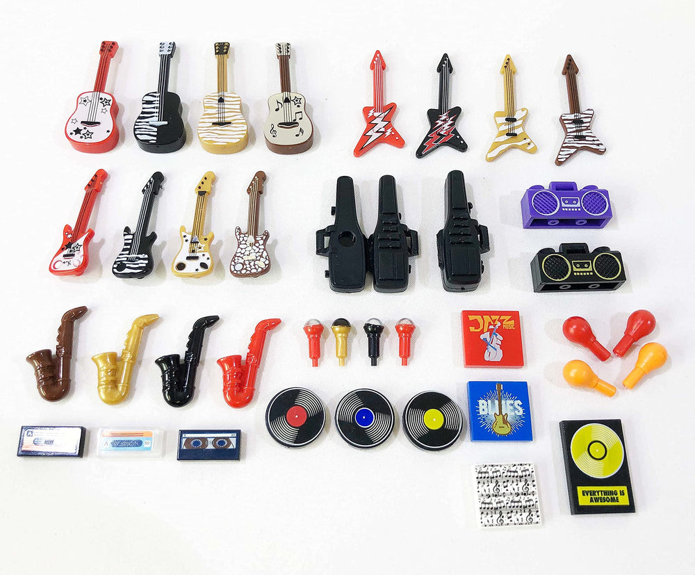 Brick Loot microphones create believable live performances for minifig stages