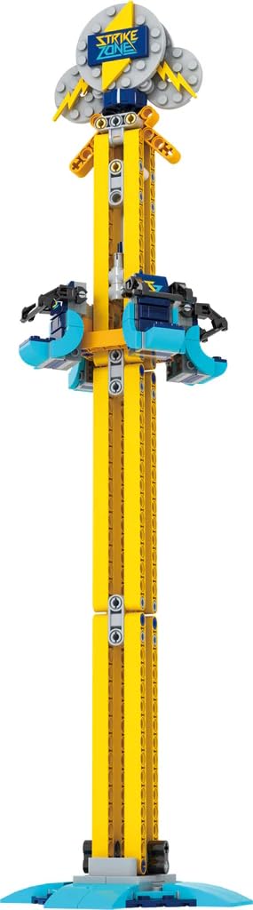 Brick Loot Strike Zone Drop Tower packaging and storage-friendly design.