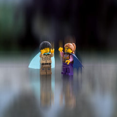 Brick Loot purple cape for minifigs offers bold contrast for standout team rosters