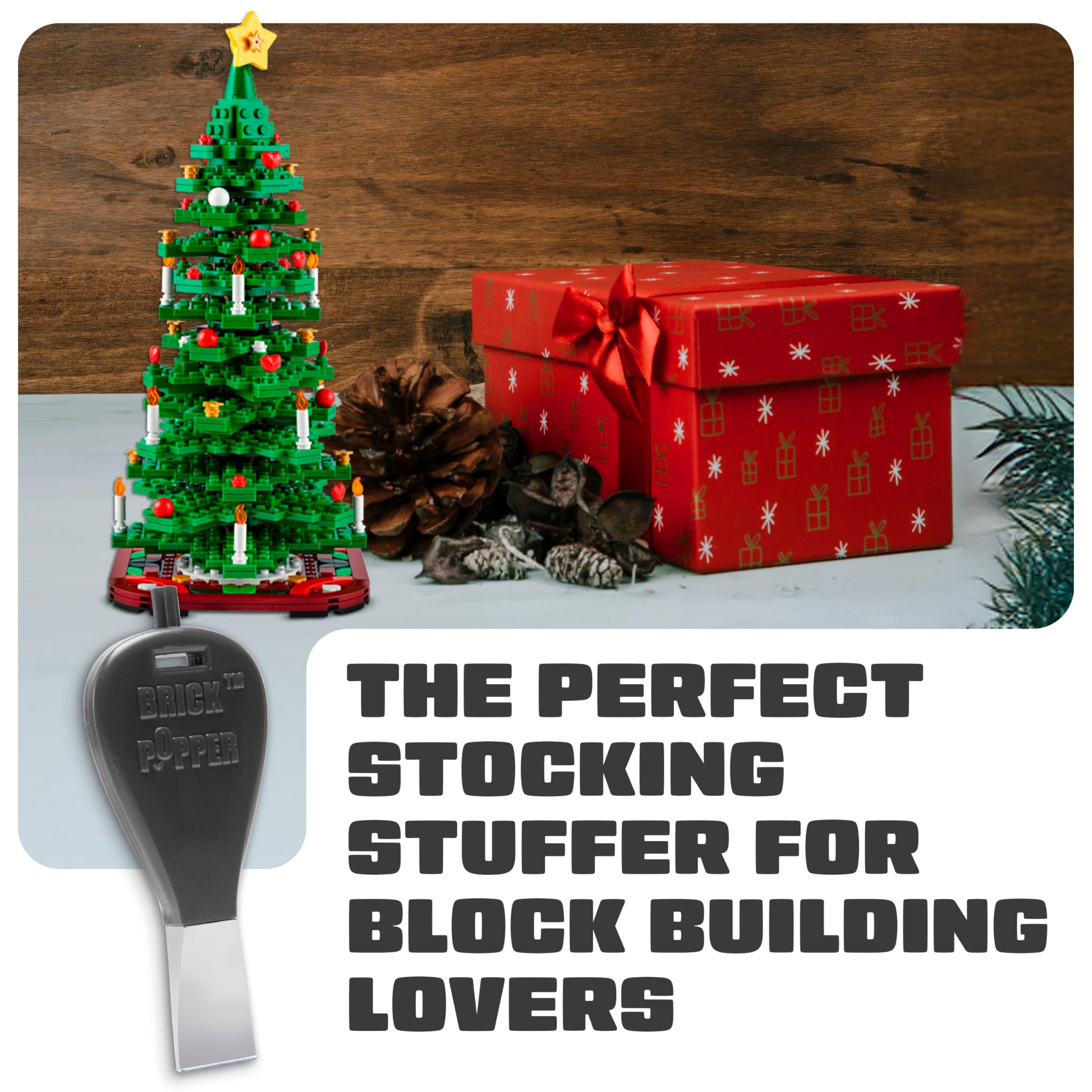 Lanyard-access design keeps Brick Popper within reach