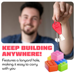 Brick Popper universal compatibility with major block brands demonstrated.