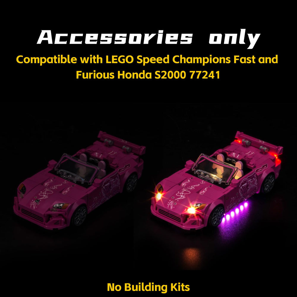 BrickBling LED light kit provides detailed illumination to reveal hidden model details.