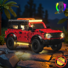 BrickBling LED lighting kit packaging includes clear contents and instructions.