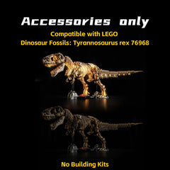 BrickBling LED kit keeps wires hidden inside the figure.
