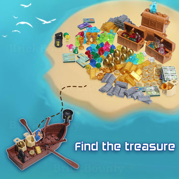BrickBounty colorful gems crystals inspire creativity in scenes and dioramas.